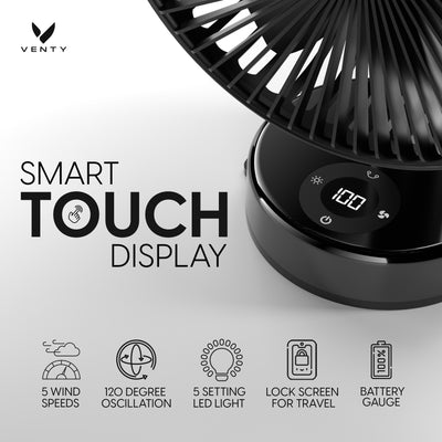 Ventilateur à clip Venty